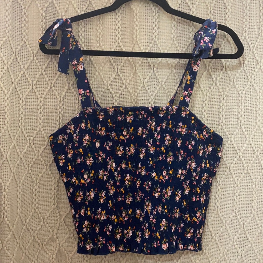 Xhilaration Floral Tank Top